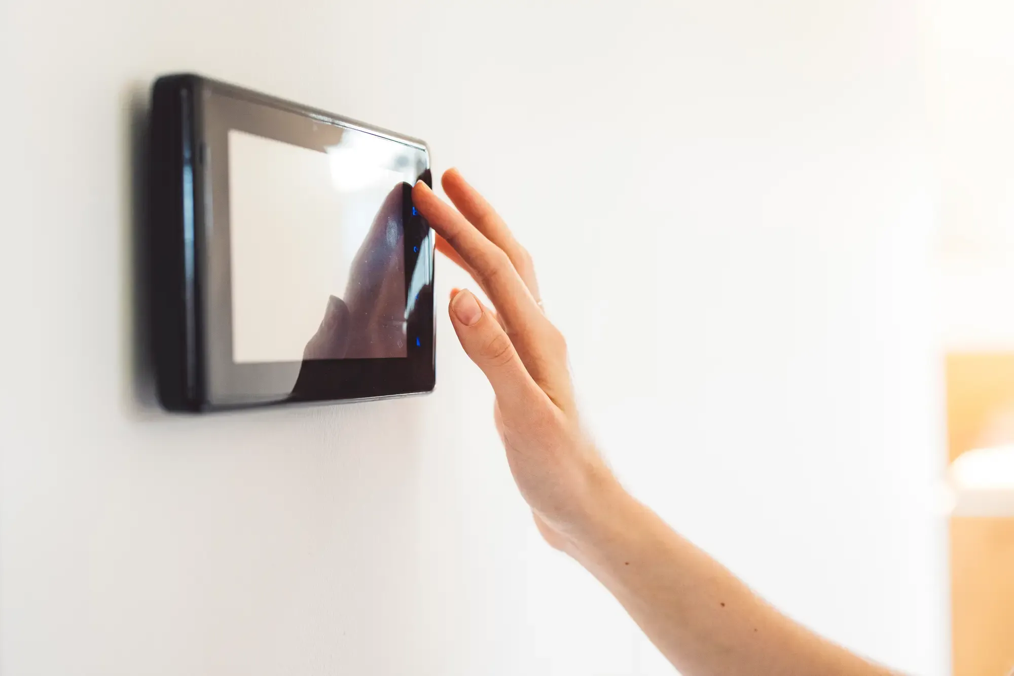 A comfortable, modern home with smart climate control